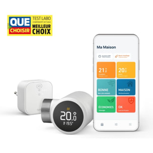 Tête thermostatique connectée TADO Intelligente X kit de démarrage