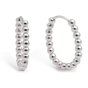 Orecchino Dana Dots in Acciaio