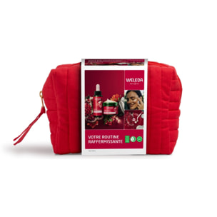 WELEDA - TROUSSE VISAGE GRENADE MACA : Crème de Jour + Sérum raffermissant - 40+30 ml
