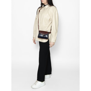 Borsa a tracolla Faye da donna In Vera pelle Made in Italy 18x13x5 cm