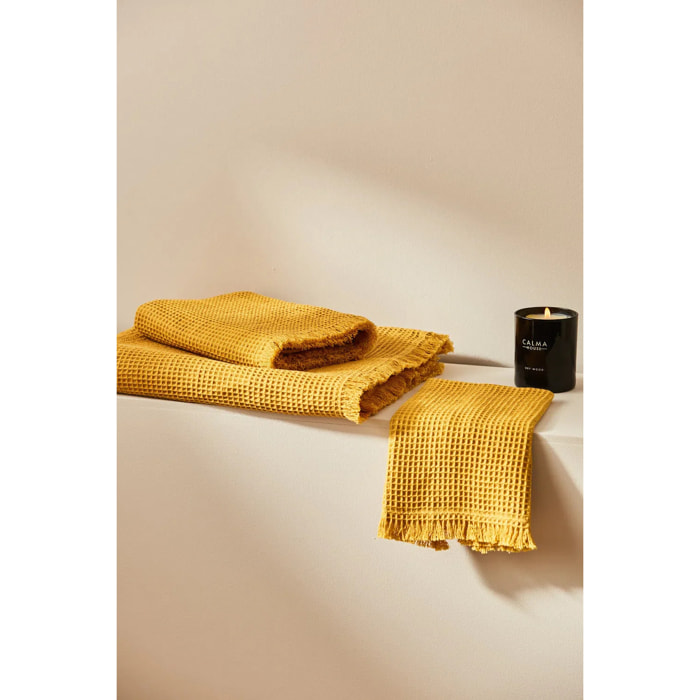 Toalla de baño mostaza Marte