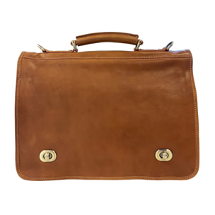 Borsa Ventiquattrore Unisex Borsa Portadocumenti da Lavoro in Pelle
