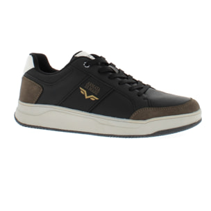 Armata di Mare Scarpe Uomo Sneakers Basse Stringate con Soletta Rimovibile in Memory Foam AMU W24N621 Black