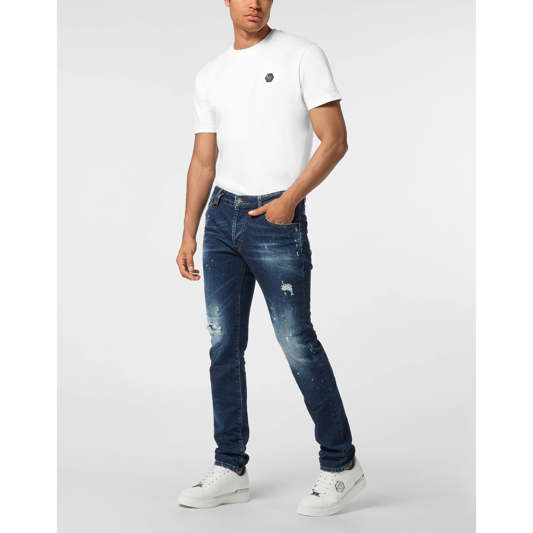 PHILIPP PLEIN Taglio super dritto