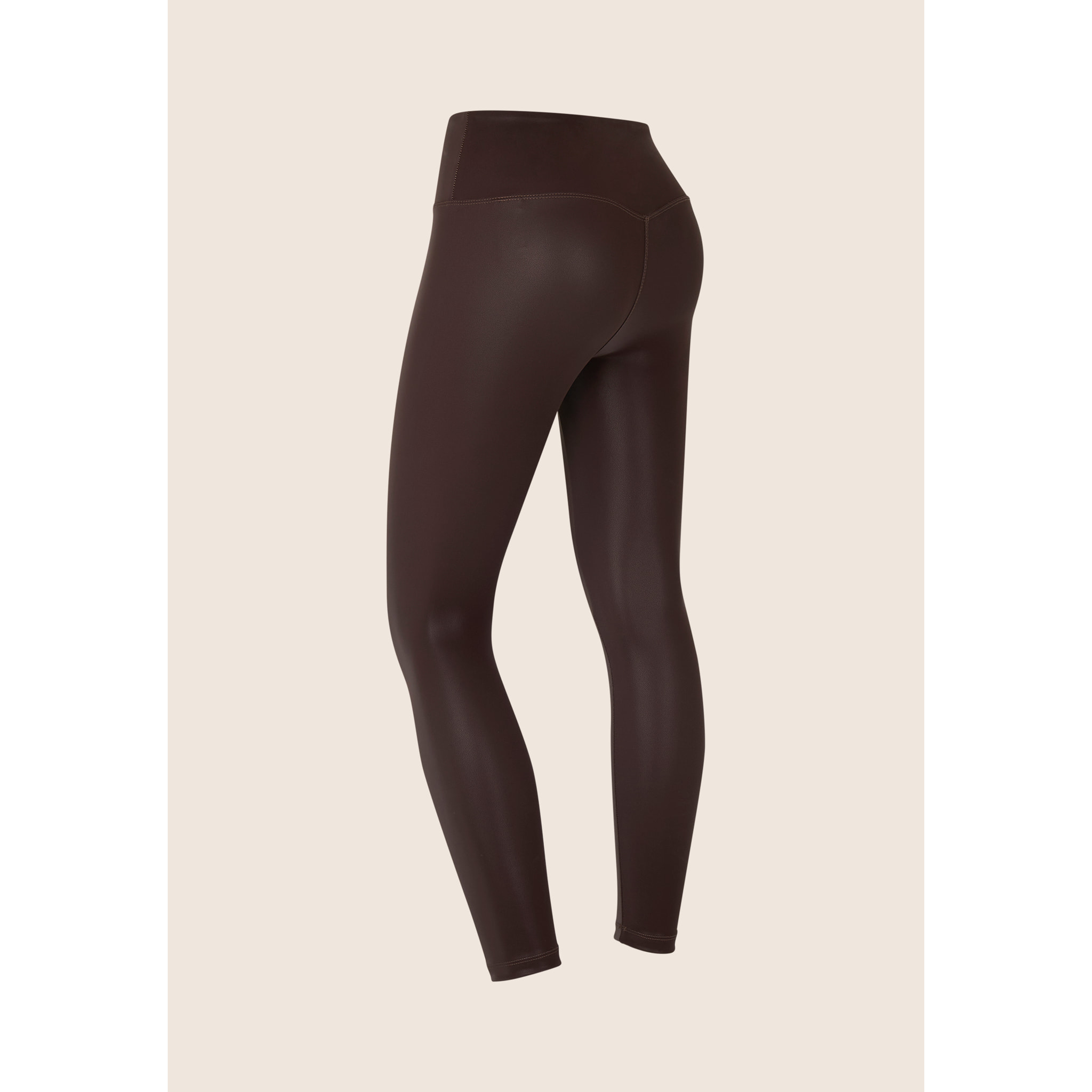 Leggings Sportivi 7/8 Traspiranti con Vita Alta