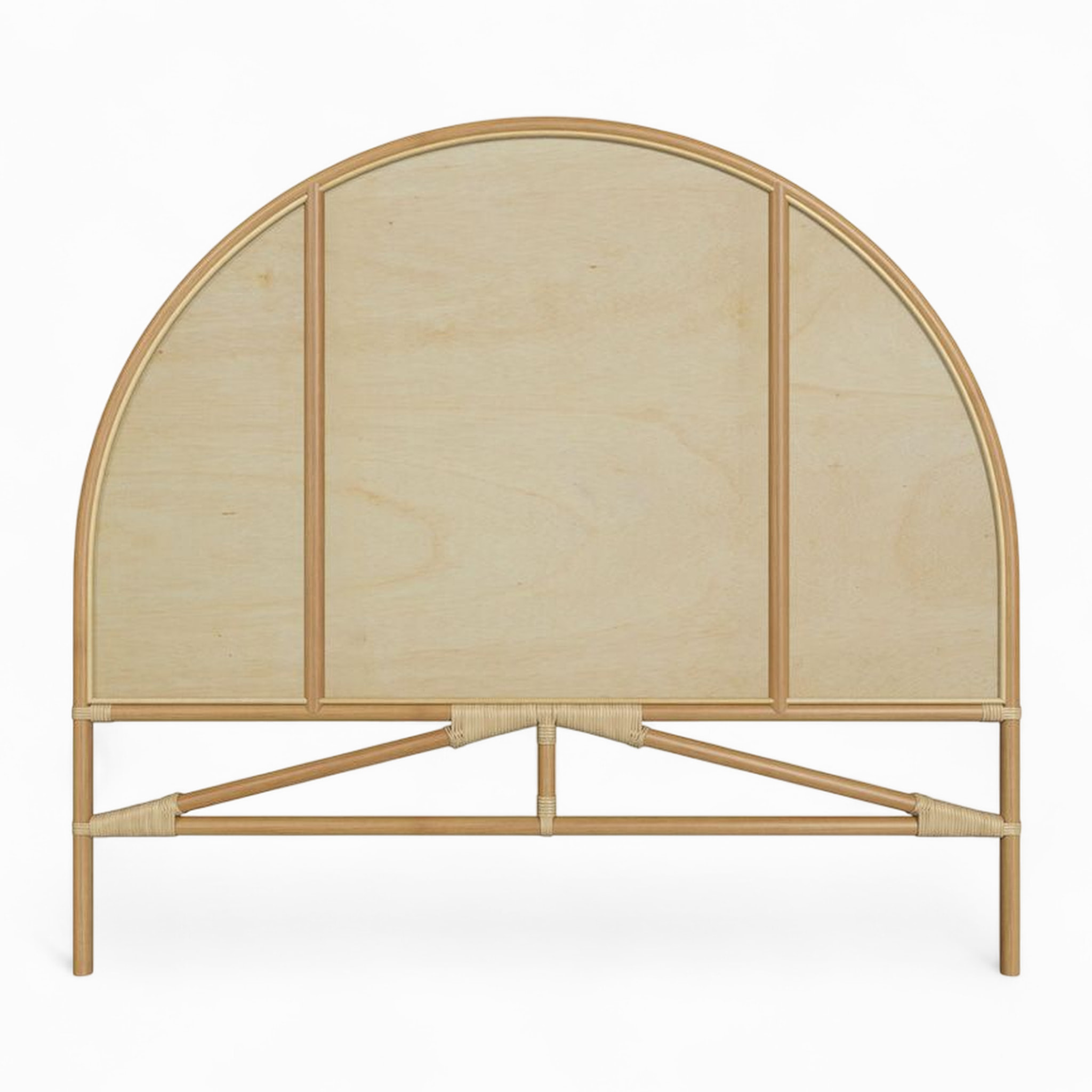 Tête de lit en rotin naturel 140 cm - Beigia