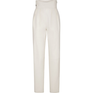 PHILIPP PLEIN Leather Trousers ICONIC PLEIN