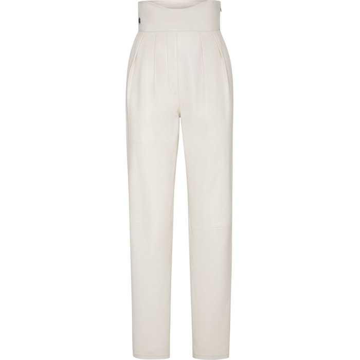 PHILIPP PLEIN Leather Trousers ICONIC PLEIN