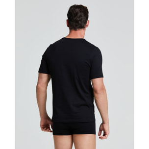 T-Shirt girocollo in cotone organico Cotton Planet vestibilità comfort