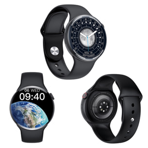 Smartwatch Watch8Pro con modo multideportivo,  termómetro, O2 en sangre, tensión, ECG.