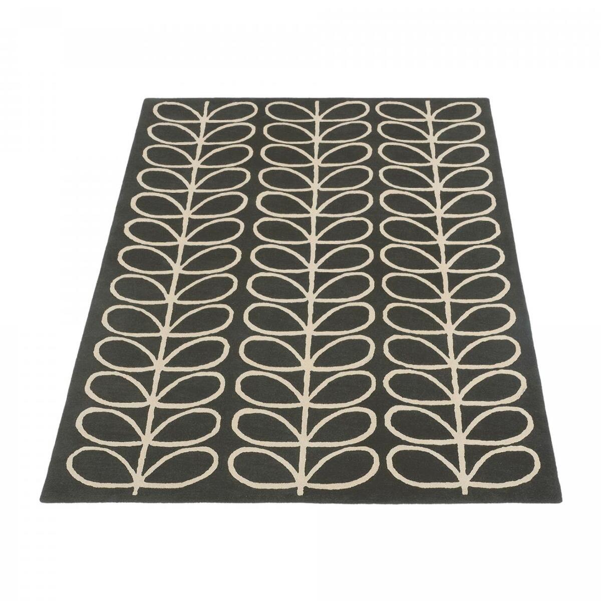 Tapis salon et chambre fait à la main en laine motif seventies LUXE
