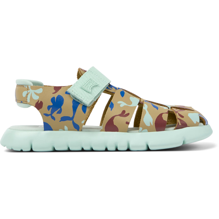 Sandalias - CAMPER Oruga - Multicolor - Cuero liso