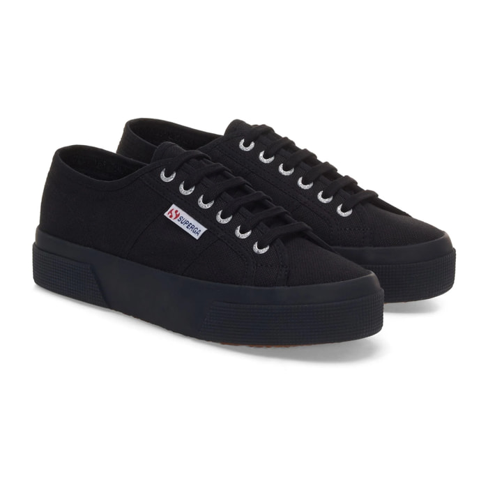 Superga - Scarpe da donna Uomo Donna Nero - 2740 PLATFORM