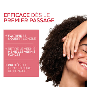 Silicium, Biotine & Kératine - Dissolvant Soin Extra Doux Sans Acétone 50ml