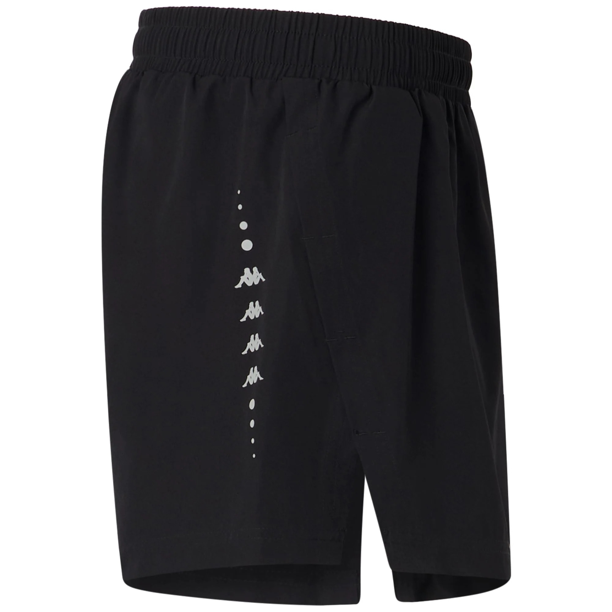 Pantaloni Corti Kappa Uomo Kombat Run Festo Nero