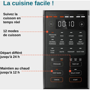 Multicuiseur COSORI 5.7Litre Pressure CookerKAAPPCCSNEU0007Y