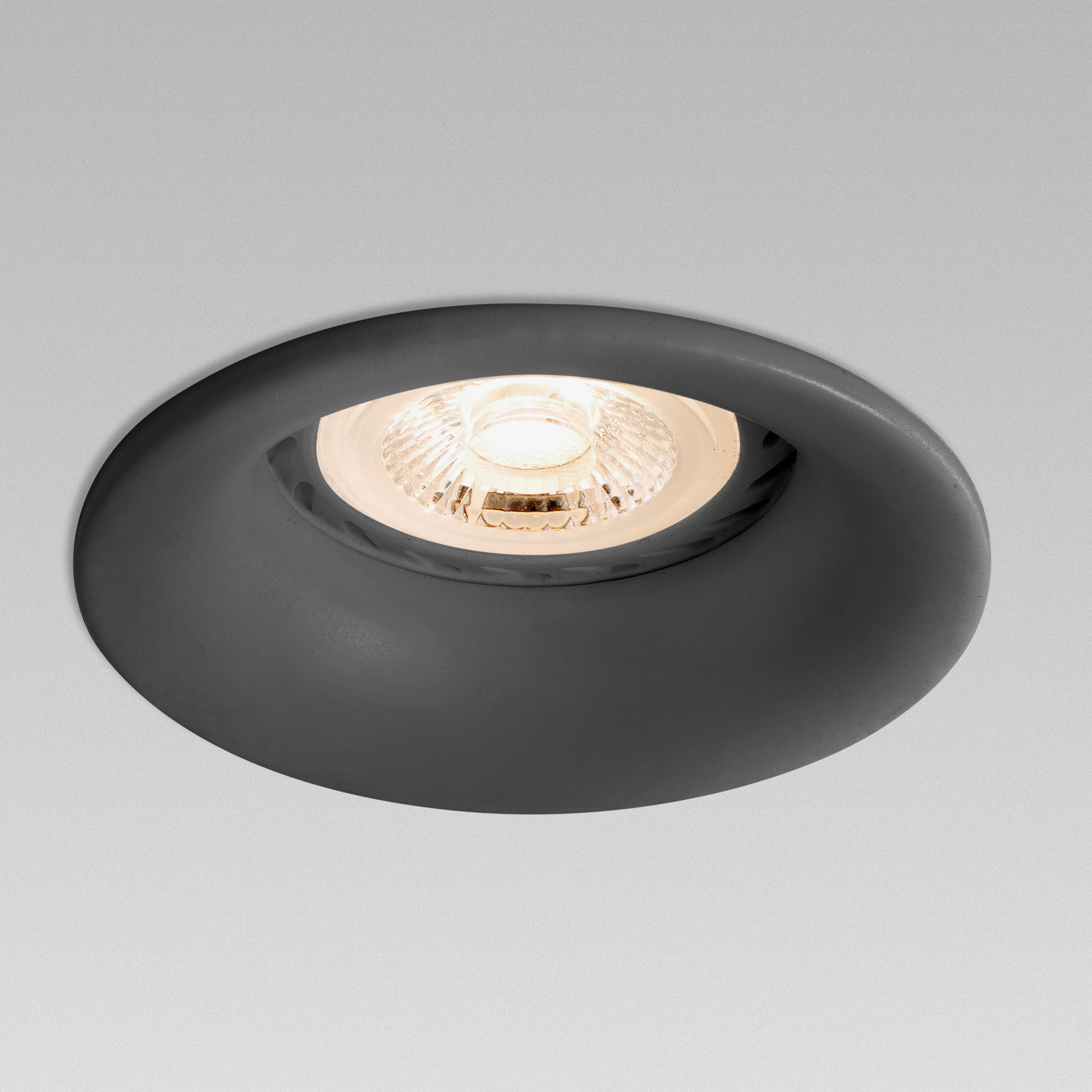 NEÓN R Lampada incasso nera