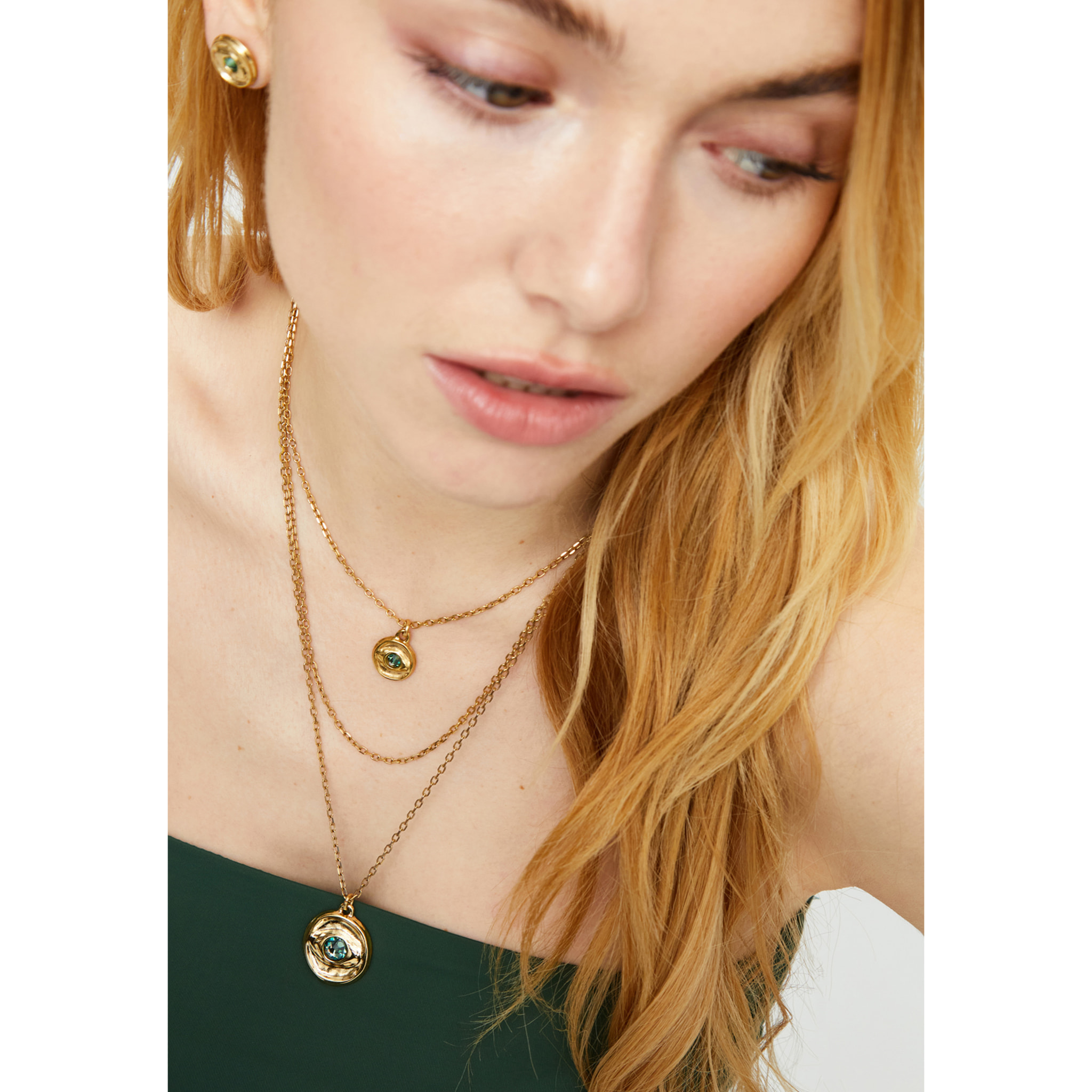 Colgante SER INTUITIVA VERDE U