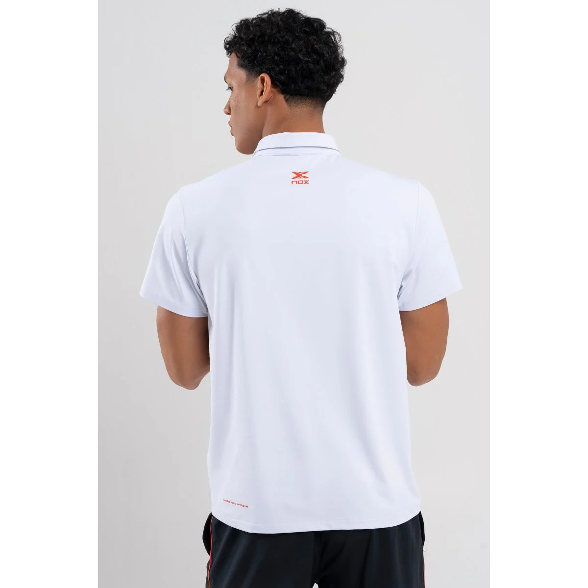 Polo deportivo hombre TEAM blanco