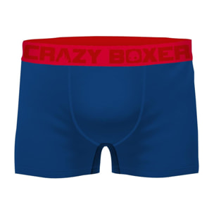 Set de 2 Boxers Crazy Boxer para hombre en algodón