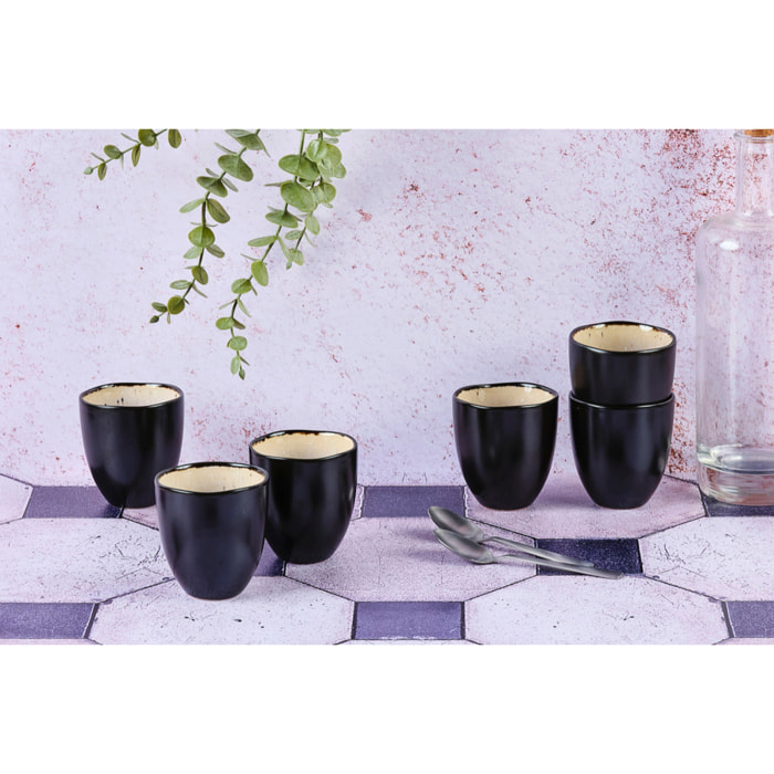 Tasse IRIS 15cl - 6 pièces - Blanc ivoire