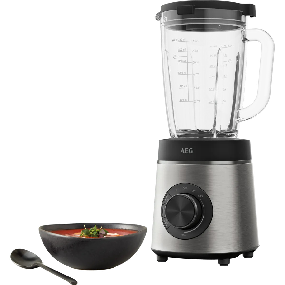 AEG Batidora de vaso de 1,75 litros y 1400 W TB6-1-6ST