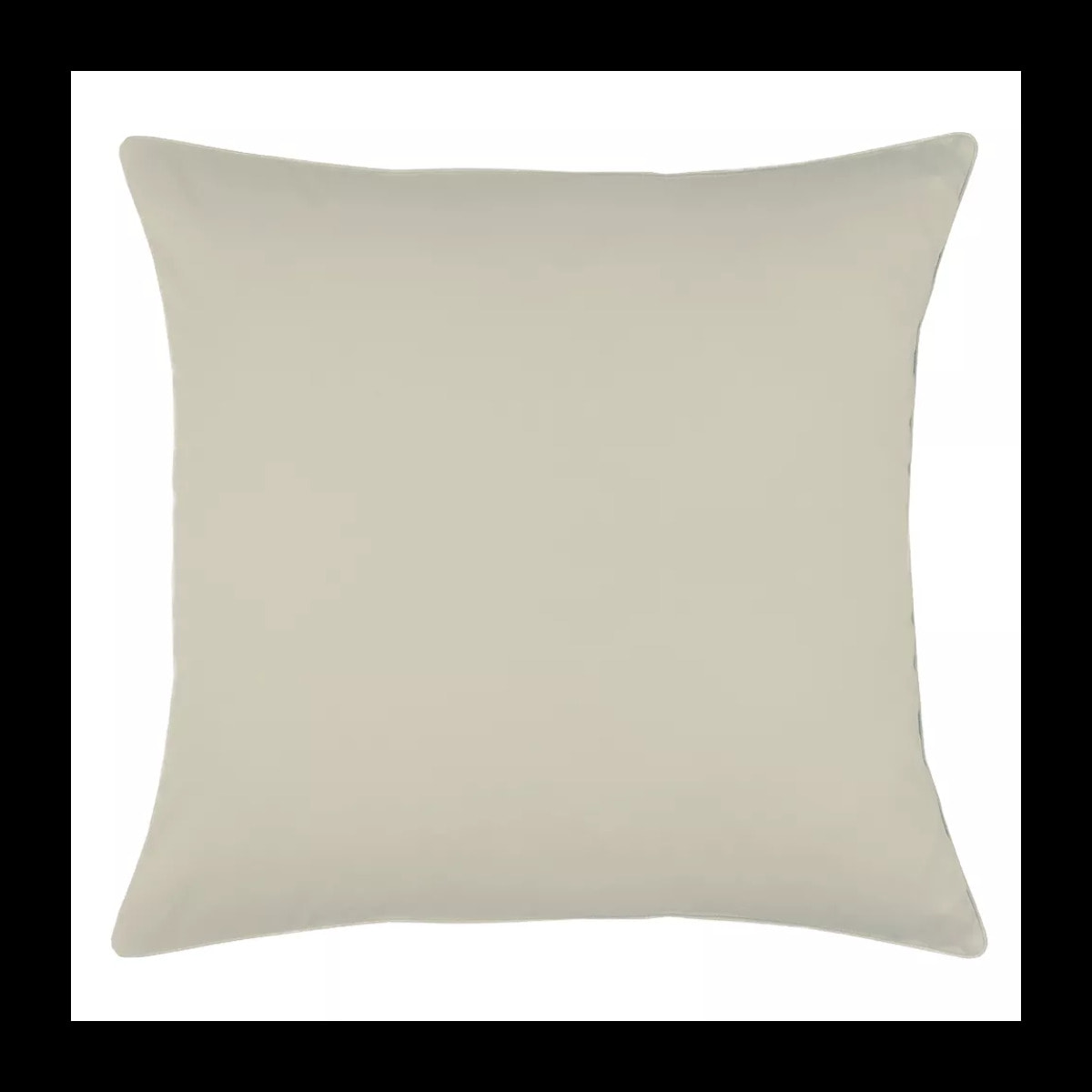 Taie d'oreiller satin de coton uni brun Ava uni camel