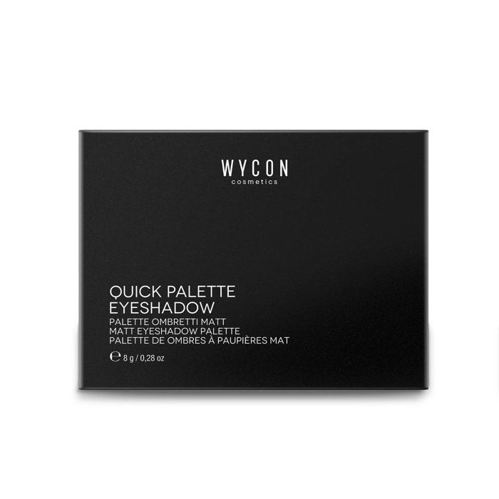 QUICK PALETTE EYESHADOW Palette con 9 ombretti disponibile in finish matt e satin