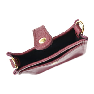 Borsa a spalla Isabella Rhea Bordeaux