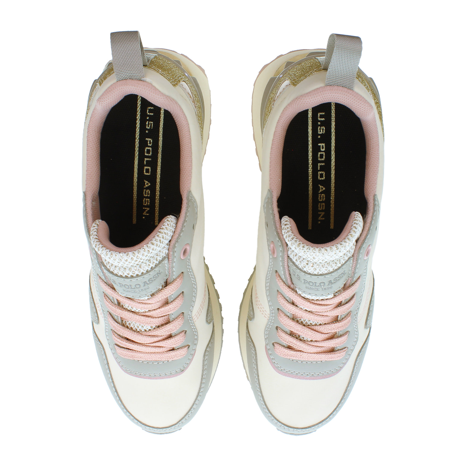 U.S. Polo Assn. - Sneakers BAYLE001WDTH2 in tessuto per donna