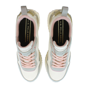 U.S. Polo Assn. - Sneakers BAYLE001WDTH2 in tessuto per donna