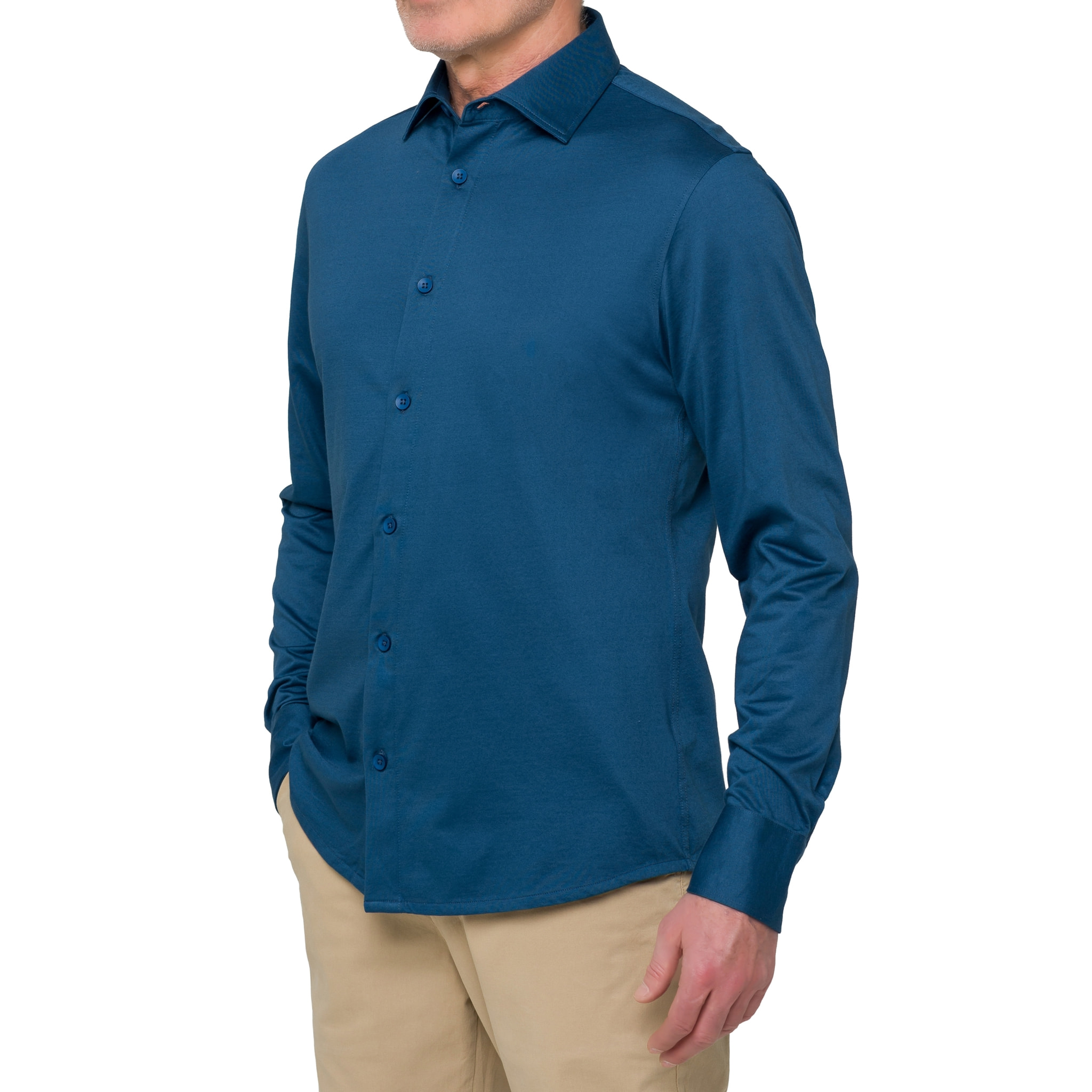 Camisa Hot Buttered Bangai Azul