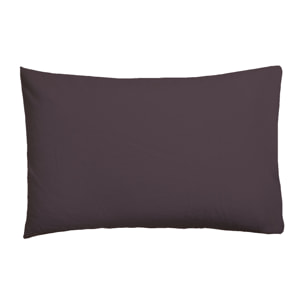 Taie d'oreiller Rouge 100% coton 79 cm/2