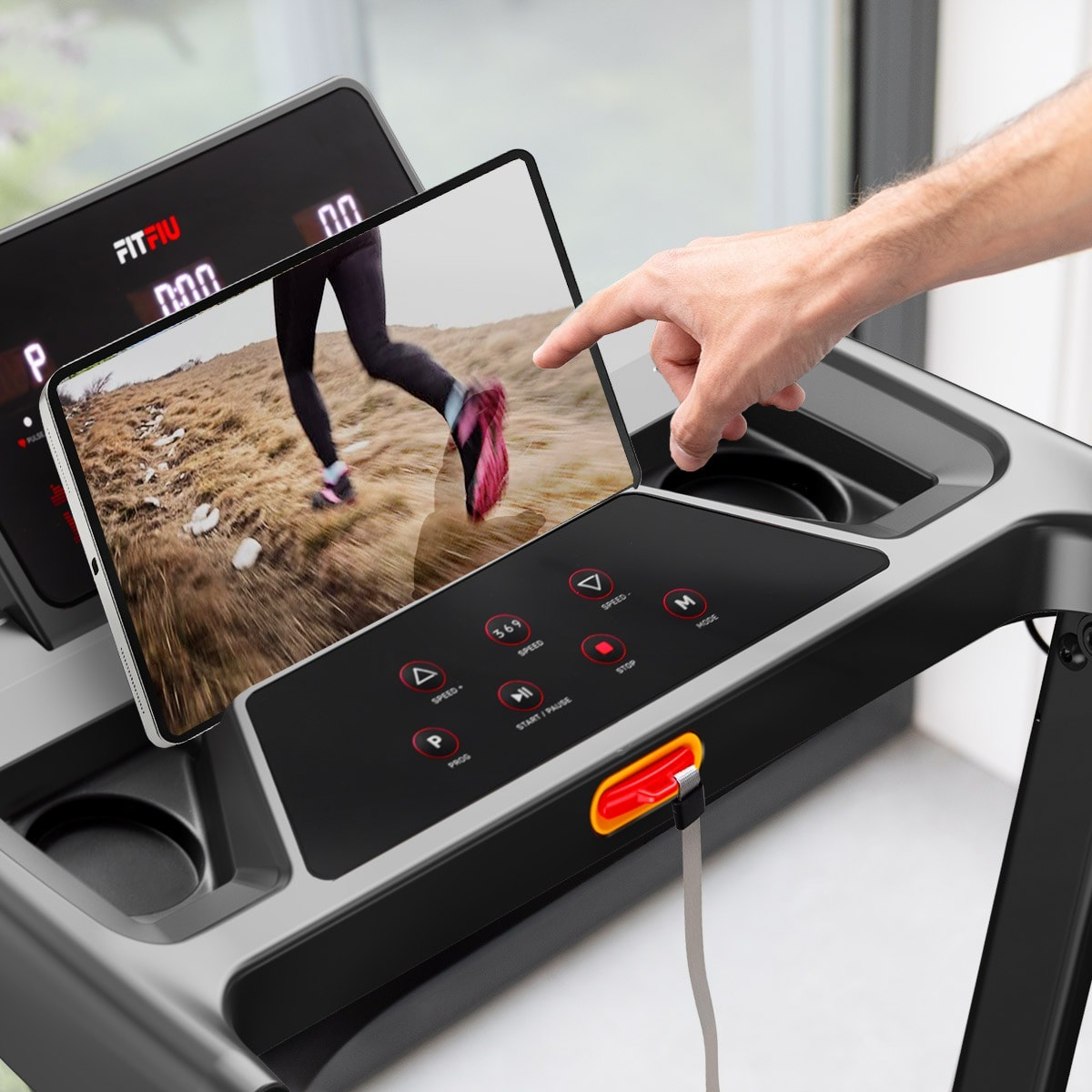 Cinta de correr plegable FITFIU 14km/h ultracompacta 2.0HP