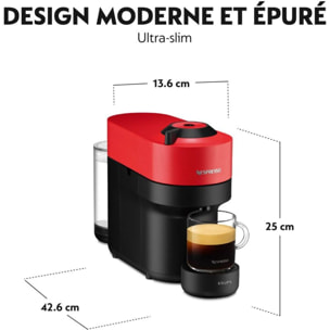 Nespresso KRUPS Vertuo POP Rouge YY4888FD