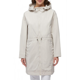 Chubasquero > Cortavientos Mujer de la marca GEOX  modelo W BULMYA LONG PARKA BLANCO
