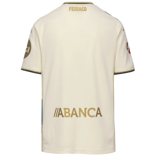 Kappa - Camisetas de juego Hombre Blanco - Kombat 2026 Third Deportivo