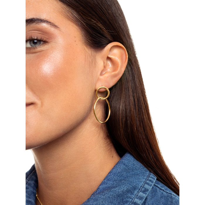 Orecchino Sister Placcato Oro