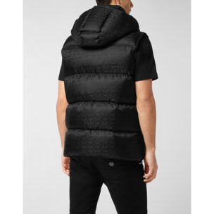PHILIPP PLEIN Chaqueta de plumón Chaleco MONOGRAM