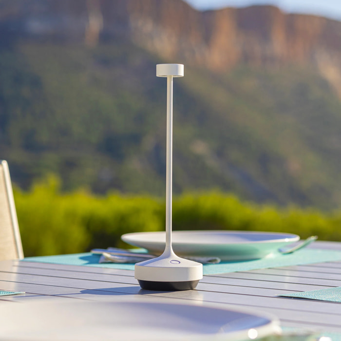 6 Lampe de table RUBY + Socle de charge