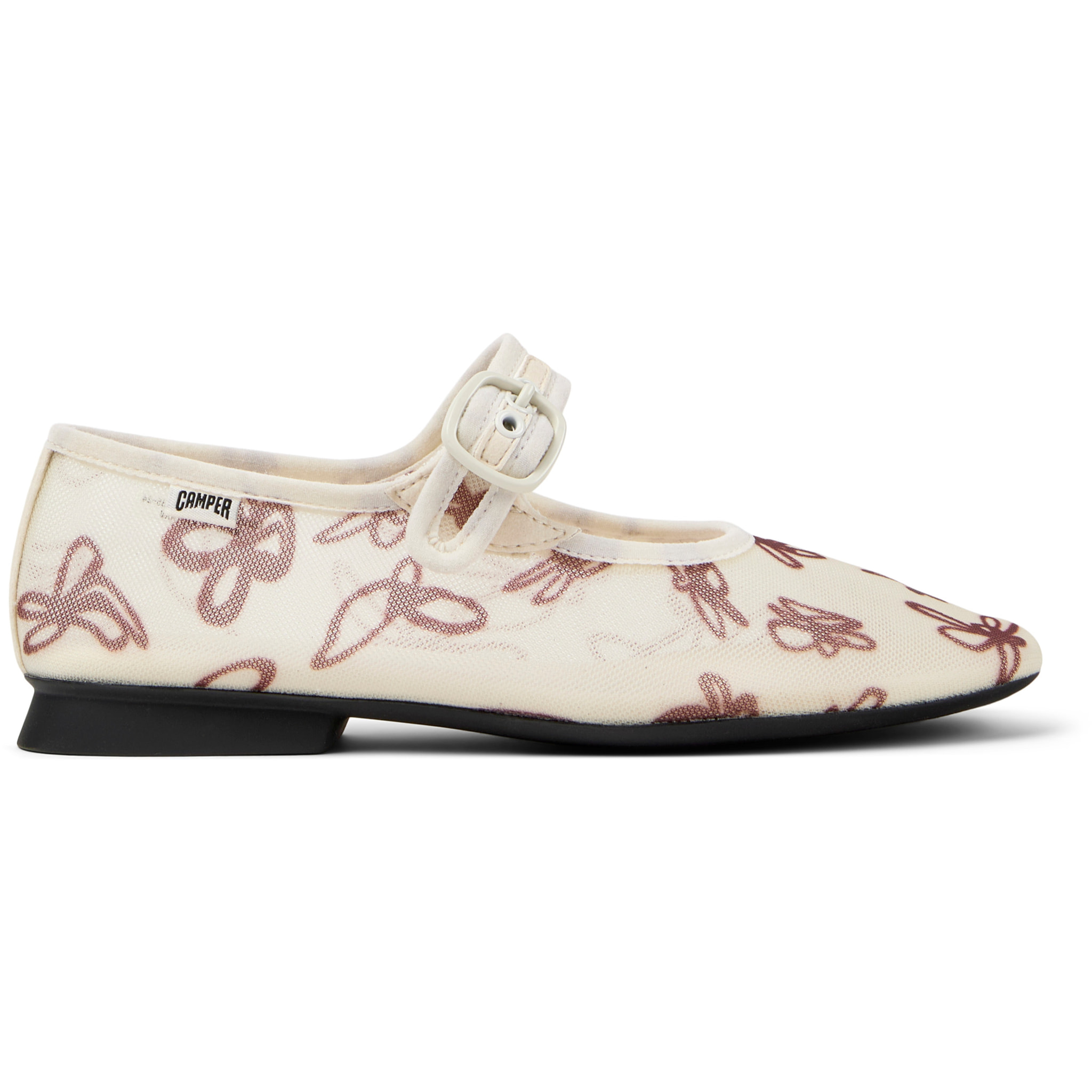 Bailarinas - CAMPER Casi Myra - Blanco - Textil técnico