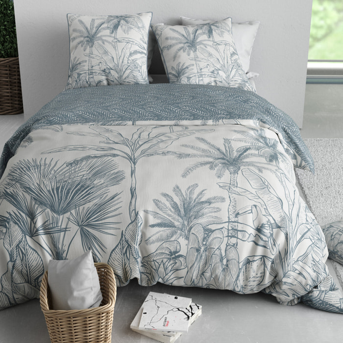 Parure housse de couette 3pcs 100% coton 57 fils sierra