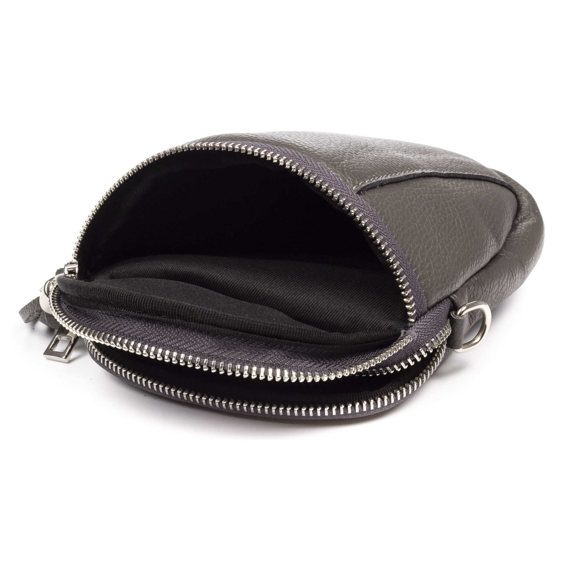 Agugliano borsa a tracolla donna. Pelle autentica Dollaro.