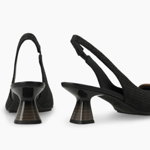 ZAPATOS DE SALÓN NEGROS KAOS