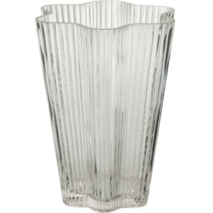 J-Line vase Clara - verre - transparent - small - Ø 15 cm