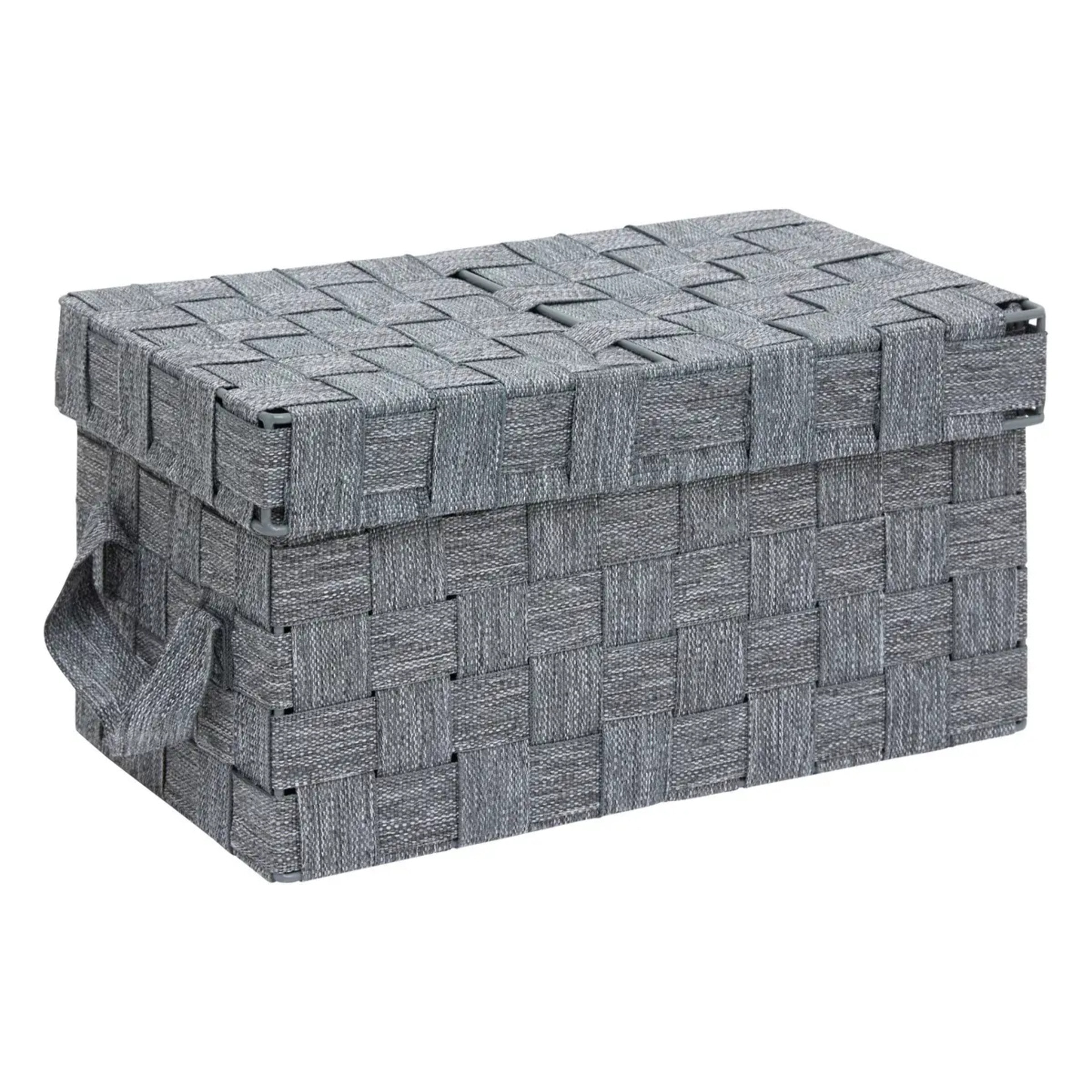 Set de 2 paniers Lise gris