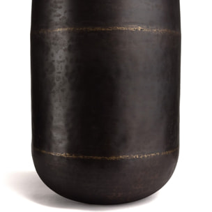 JOHAN - Vase largeur 30.5cm hauteur 52.5cm acier couleur bronze cuivré