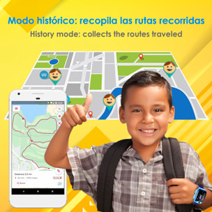 Smartwatch LT27 LBS especial para niños, con cámara, función de rastreo, llamadas SOS y recepción de llamada.