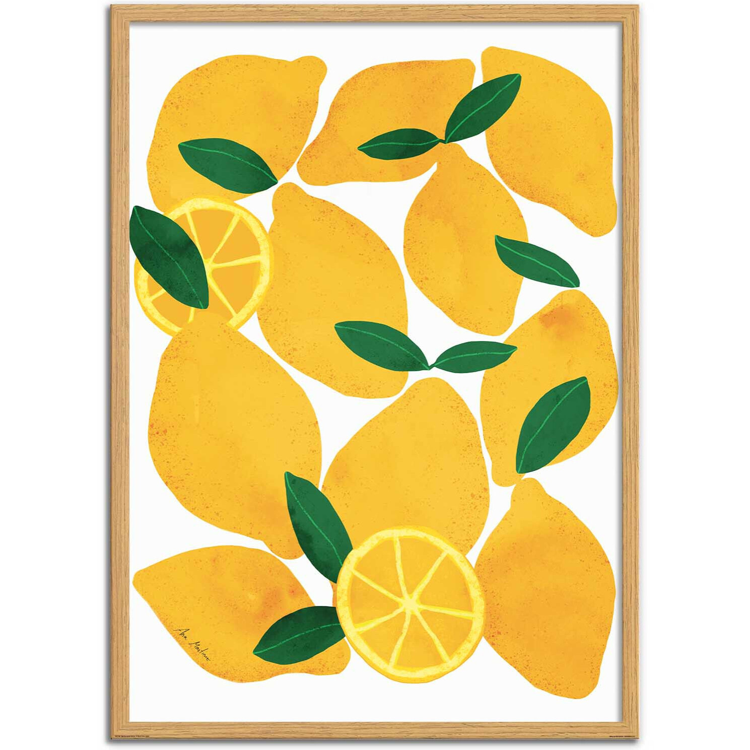 Affiche - Mediterranean lemons - El Buen Limon