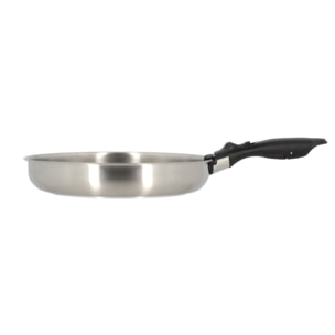 Poêle amovible en acier inoxydable 24cm - tous feux IRIS INOX